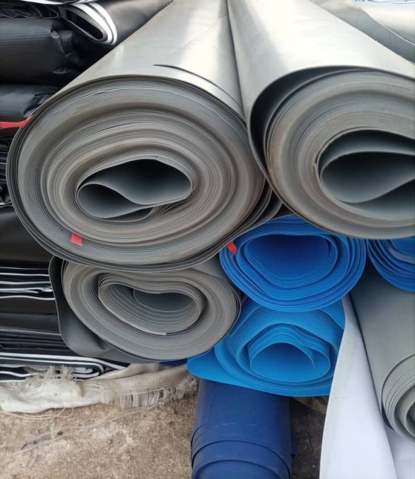 Benuwatts Reinforced tarpaulin used for construction of mobile fish pond
